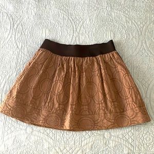 {SimplyVera by Vera Wang} Brown Skirt